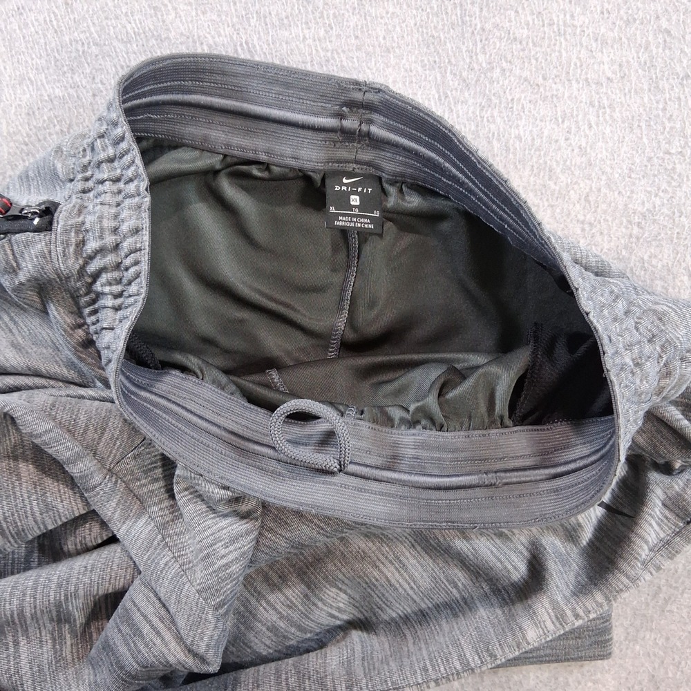 Nike Dri-FIT Joggers Mens XL Gray Space Dye Spotlight Basketball 925632-050 - Picture 6 of 10